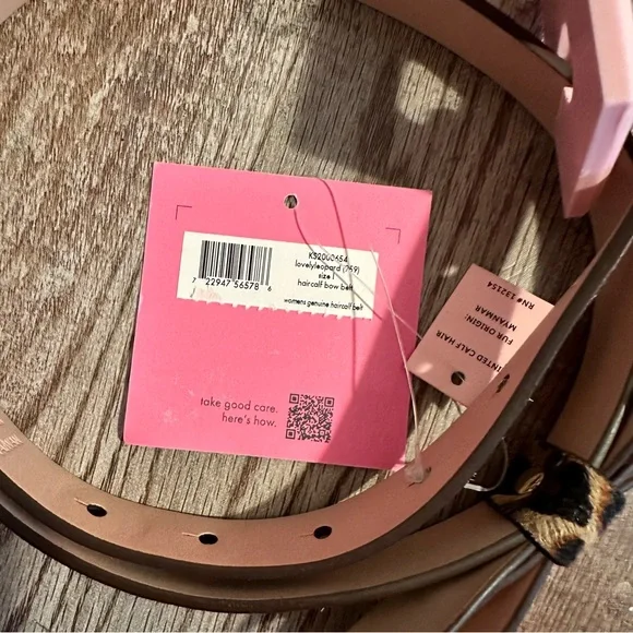 Kate Spade New York Haircalf Bow Belt - Picture 4 of 8